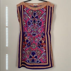 LOFT multicolored dress size L